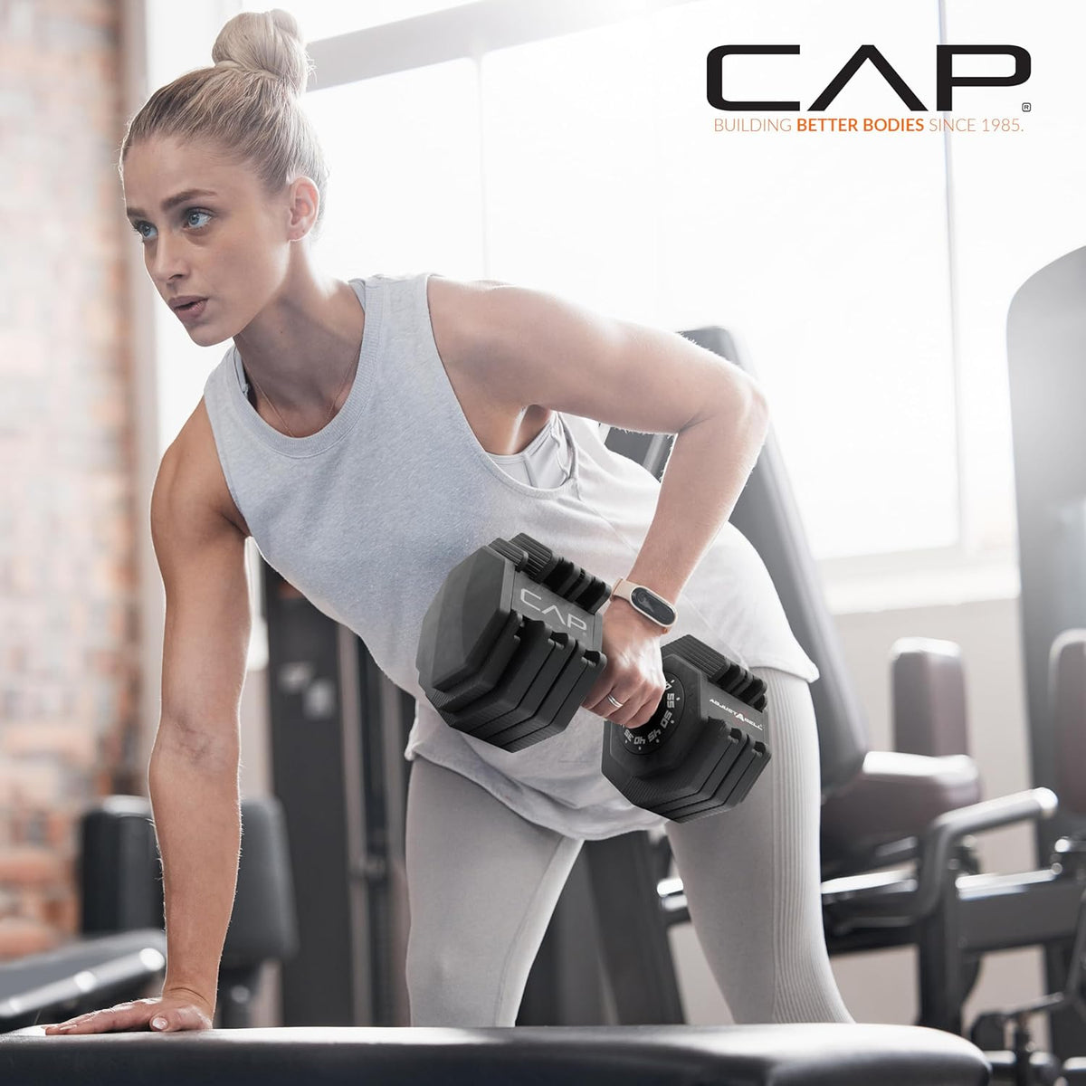 ADJUSTABELL Adjustable Dumbbell Set, Premium Quick Select Adjustable Weights for Strength Training, Singles & Pairs, 12.5 LB, 25 LB & 55 LB, Round & Hex Dumbbells, Multiple Grip Handle Options
