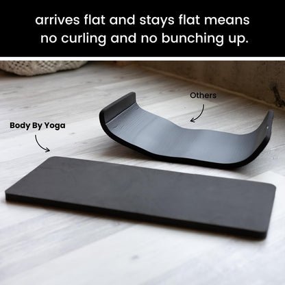 Premium Yoga Knee Pad Cushion – Extra Thick Support for Knees, Elbows & Headstands | All the Comfort of an Extra Thick Yoga Mat with the Stability You Need for Standing Poses | Reversible Non-Slip Grip | Ideal for Yoga & Pilates Knee Pads
