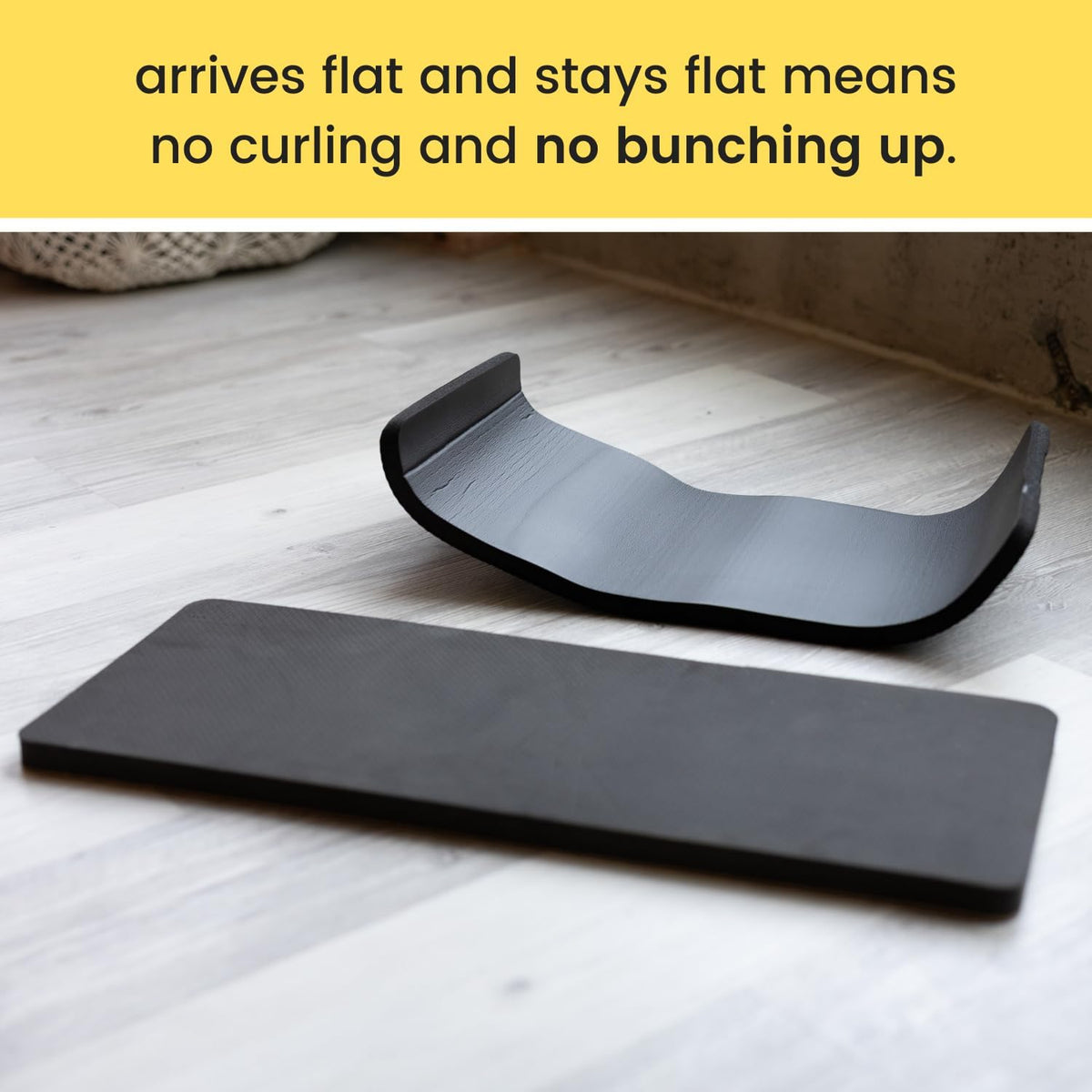 Premium Yoga Knee Pad Cushion – Extra Thick Support for Knees, Elbows & Headstands | All the Comfort of an Extra Thick Yoga Mat with the Stability You Need for Standing Poses | Reversible Non-Slip Grip | Ideal for Yoga & Pilates Knee Pads
