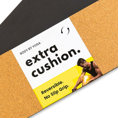 Premium Yoga Knee Pad Cushion – Extra Thick Support for Knees, Elbows & Headstands | All the Comfort of an Extra Thick Yoga Mat with the Stability You Need for Standing Poses | Reversible Non-Slip Grip | Ideal for Yoga & Pilates Knee Pads