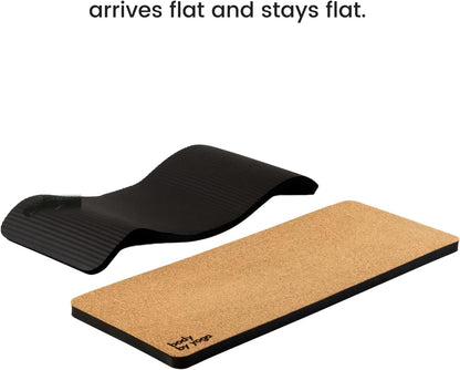 Premium Yoga Knee Pad Cushion – Extra Thick Support for Knees, Elbows & Headstands | All the Comfort of an Extra Thick Yoga Mat with the Stability You Need for Standing Poses | Reversible Non-Slip Grip | Ideal for Yoga & Pilates Knee Pads