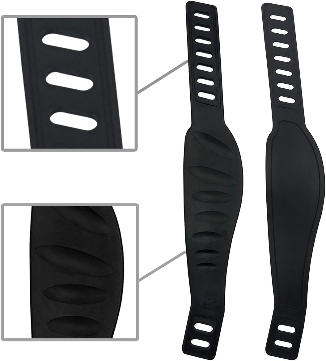 A Pair Exercise Bike Pedal Straps and Widened Straps for Exercise Bike Bicycle Cycle Home or Gym