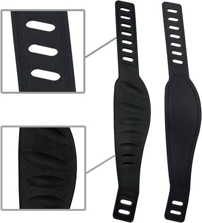 A Pair Exercise Bike Pedal Straps and Widened Straps for Exercise Bike Bicycle Cycle Home or Gym