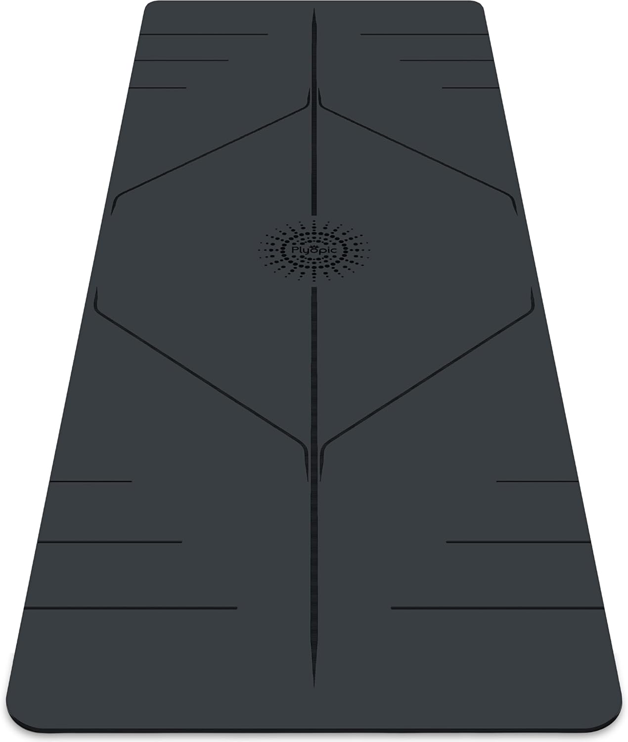Ultra Grip Pro Yoga Mat – Extreme Non-Slip Grip for Dry & Sweaty Practice, Alignment Lines, Cushioned Support, Extra Wide 72 x 26 in, for Yoga, Pilates & Hot Yoga