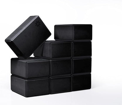 Bulk 4 in Foam Yoga Blocks, 10 Pack