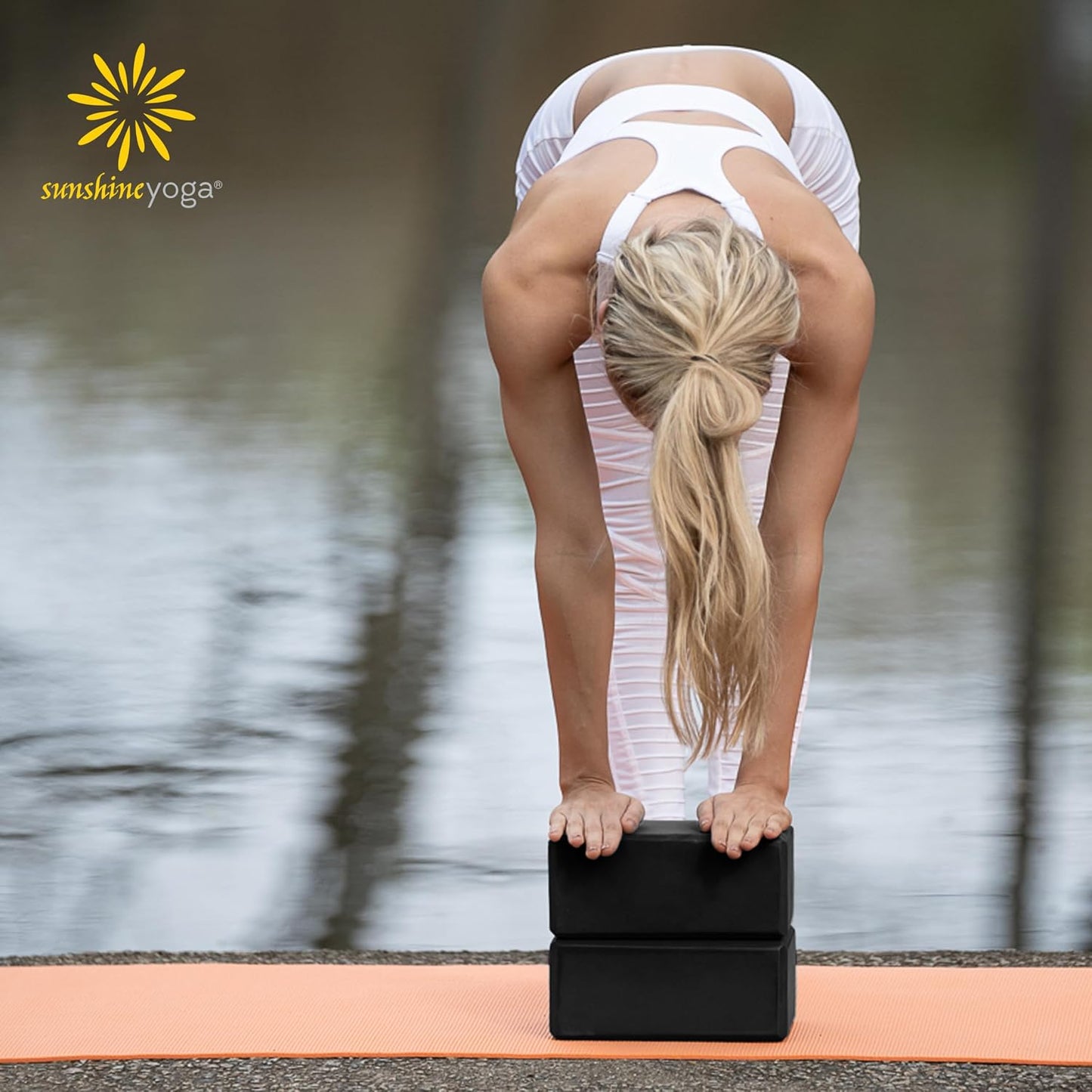 Bulk 4 in Foam Yoga Blocks, 10 Pack