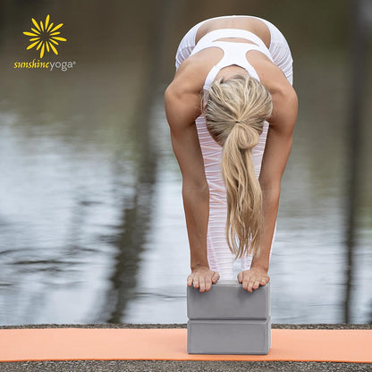 Bulk 4 in Foam Yoga Blocks, 10 Pack