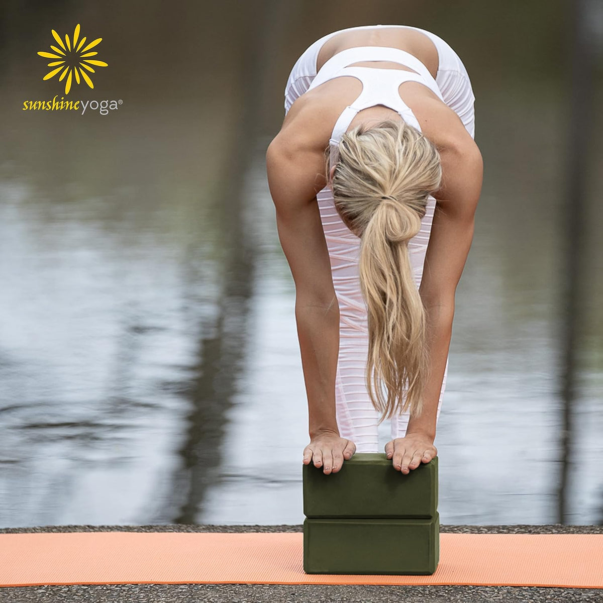 Bulk 4 in Foam Yoga Blocks, 10 Pack