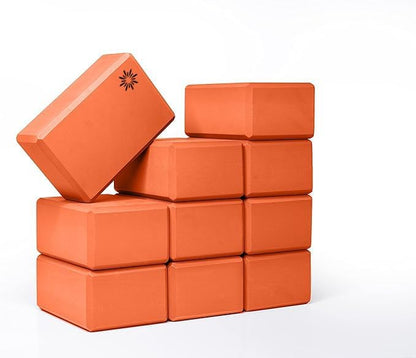 Bulk 4 in Foam Yoga Blocks, 10 Pack