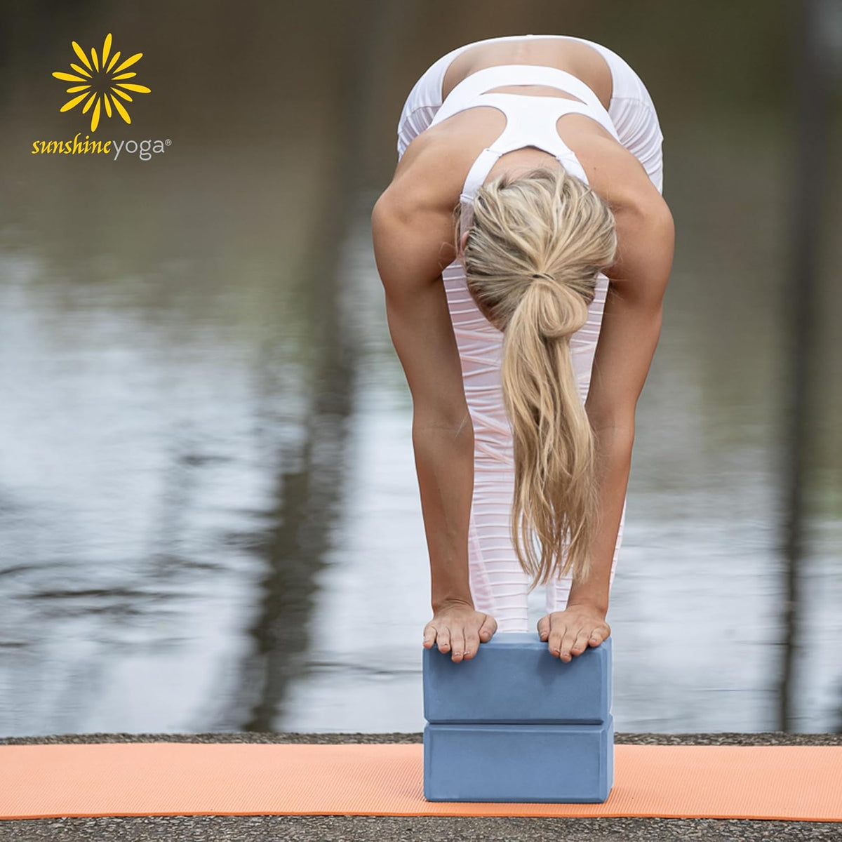 Bulk 4 in Foam Yoga Blocks, 10 Pack