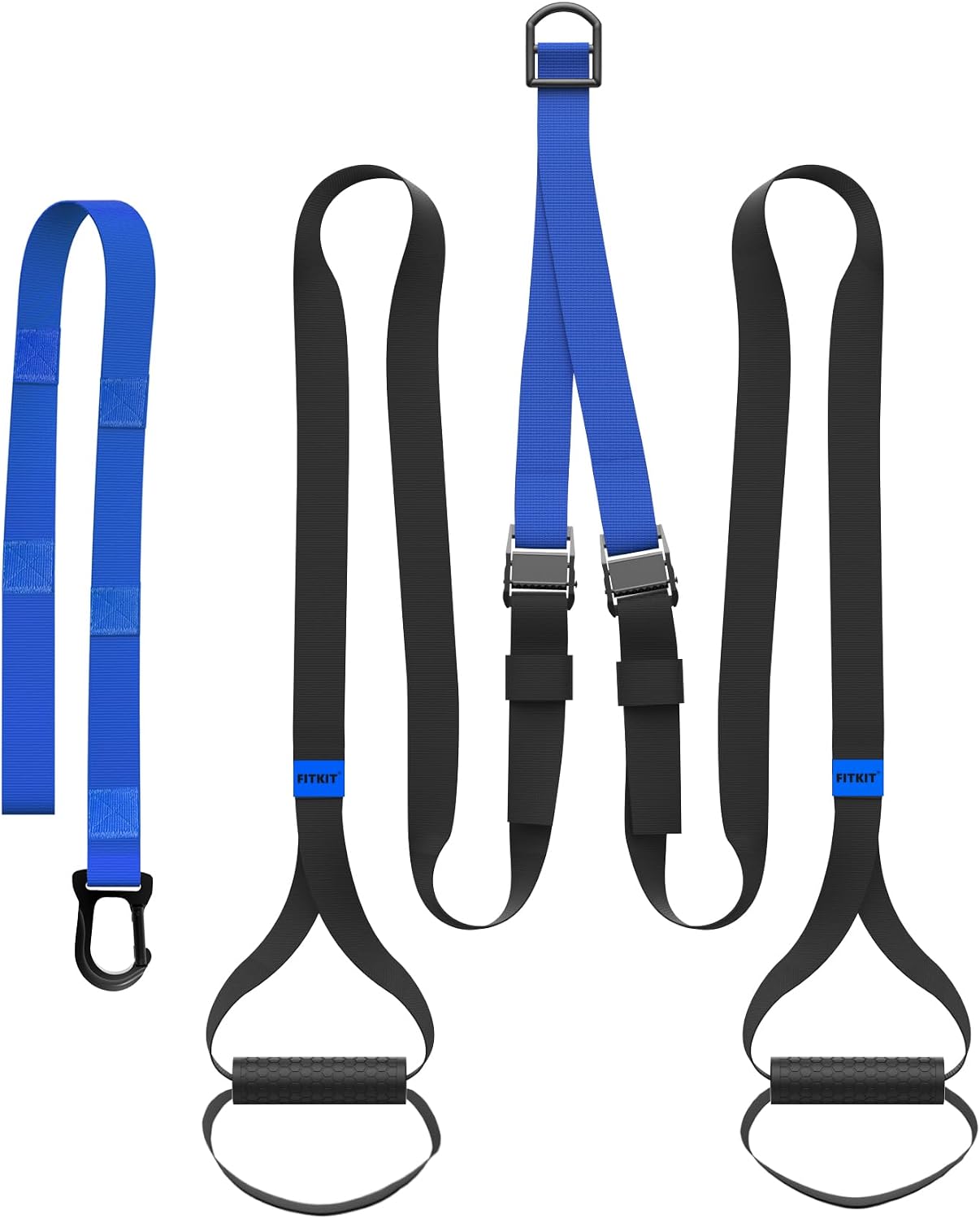 Suspension Straps with Built-in Door Anchor, 700 lb Capacity