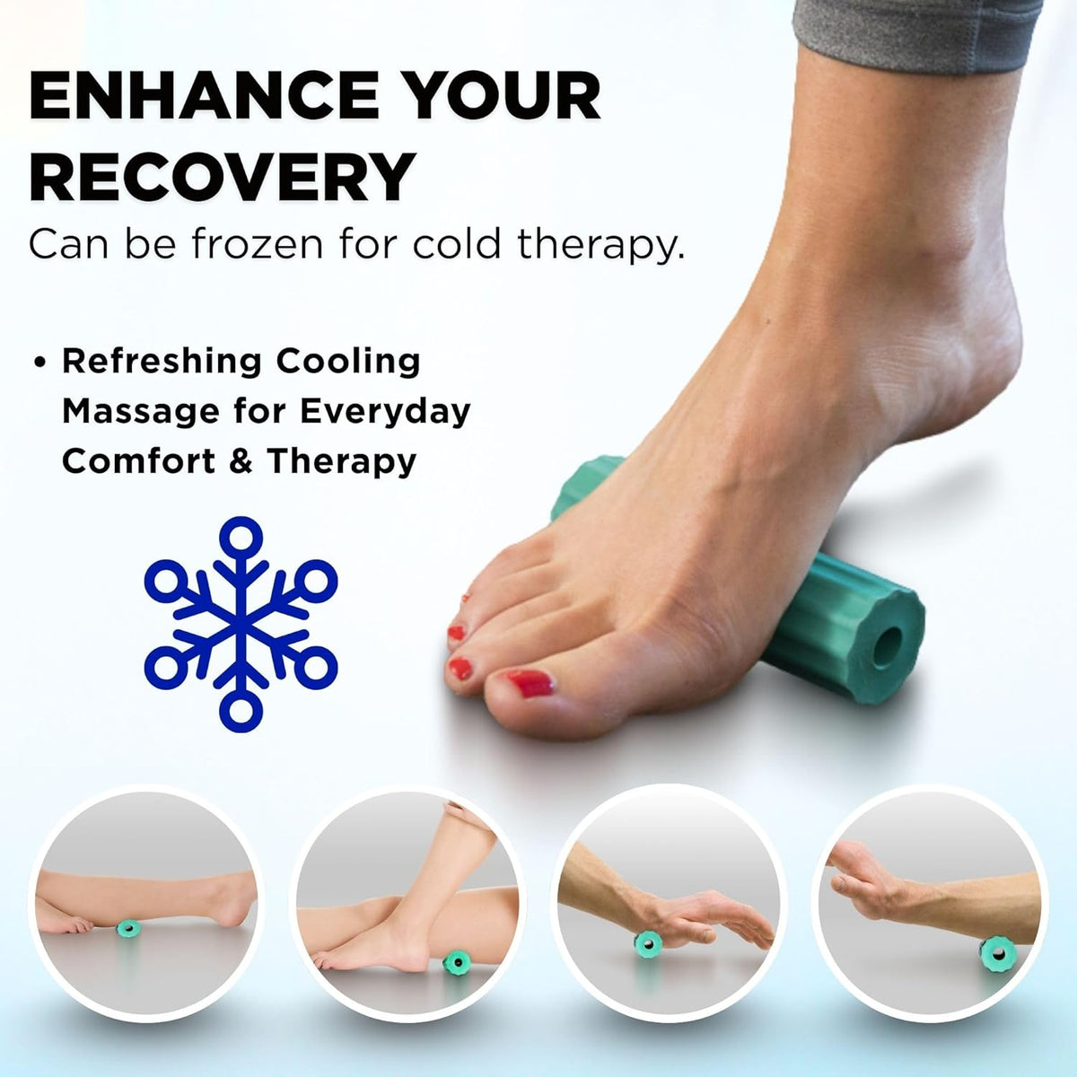 Foot Roller for Foot Pain Relief, Massage Ball Roller for Arch Pain, Plantar Fasciitis Treatment, Heel Spurs Reliever, Tired Feet
