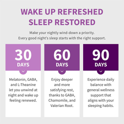 12-in-1 Melatonin 5mg Sleep Capsules with Magnesium, 90ct