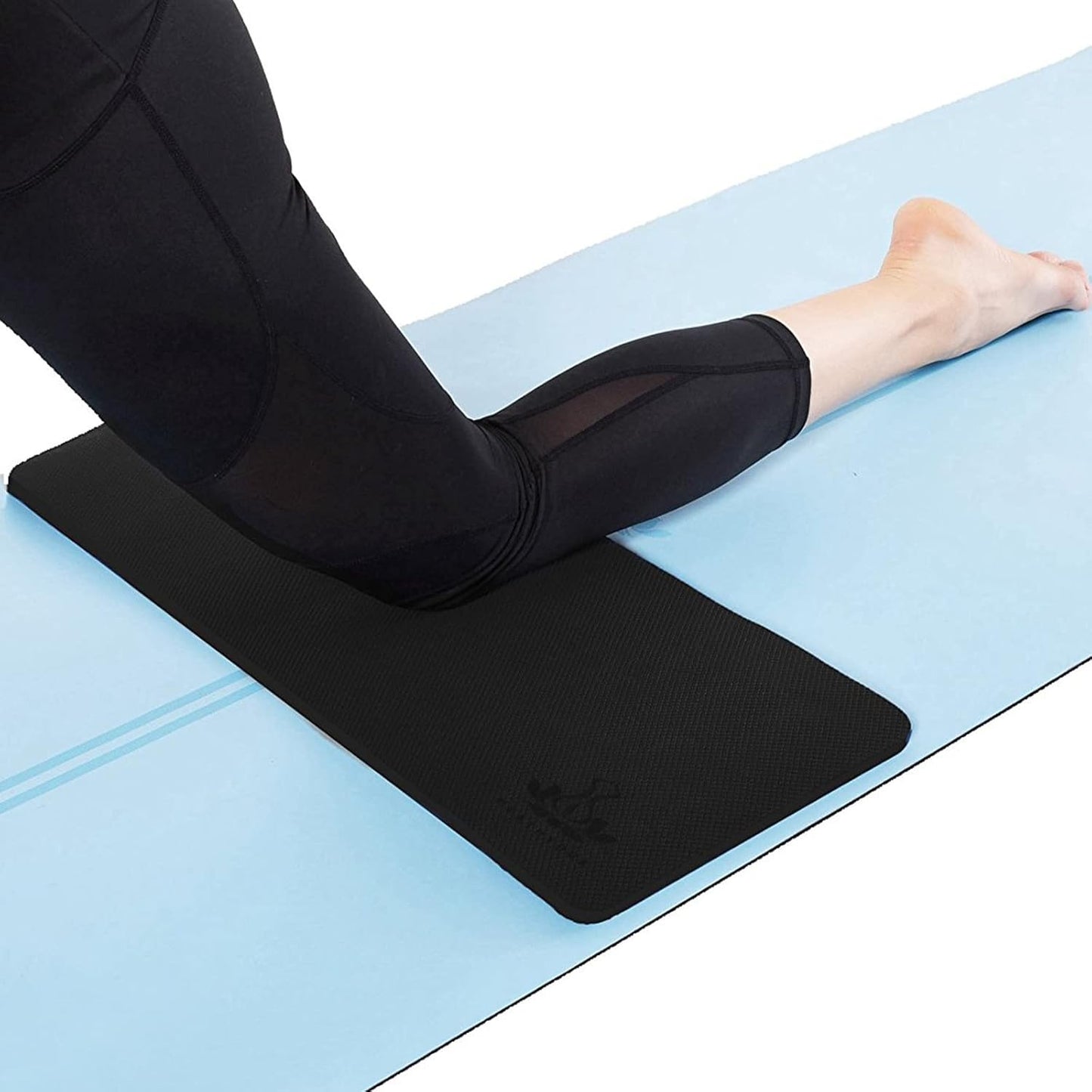 Yoga Knee Pads Cushion Non-Slip Yoga Mat Thick Yoga Accessories for Women Workout Pilates Kneeling Pads for Working out Exercise 26"x10"x0.5"