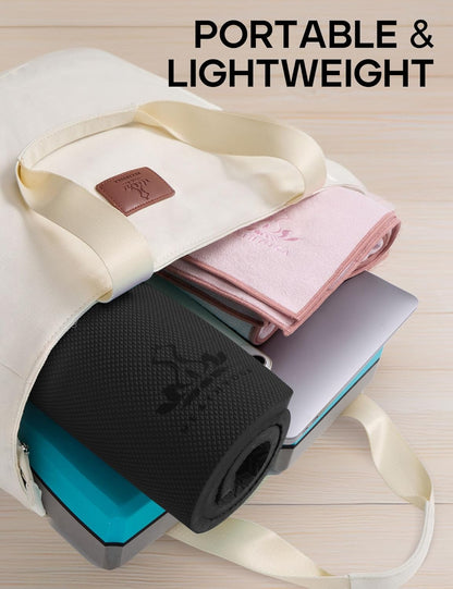 Yoga Knee Pads Cushion Non-Slip Yoga Mat Thick Yoga Accessories for Women Workout Pilates Kneeling Pads for Working out Exercise 26"x10"x0.5"