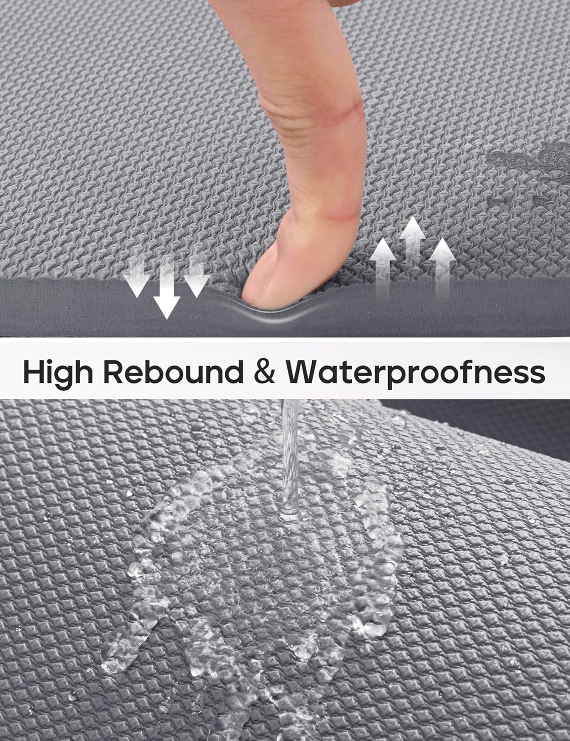 Yoga Knee Pads Cushion Non-Slip Yoga Mat Thick Yoga Accessories for Women Workout Pilates Kneeling Pads for Working out Exercise 26"x10"x0.5"