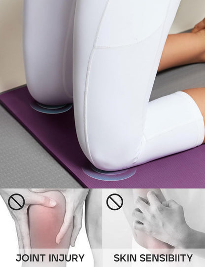 Yoga Knee Pads Cushion Non-Slip Yoga Mat Thick Yoga Accessories for Women Workout Pilates Kneeling Pads for Working out Exercise 26"x10"x0.5"