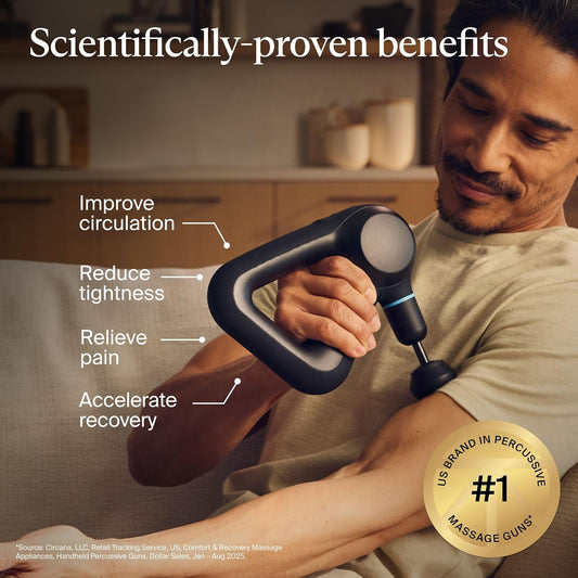 Therabody Prime 6th Gen Deep Tissue Massage Gun | Black