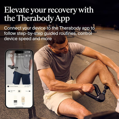 Therabody Prime 6th Gen Deep Tissue Massage Gun | Black