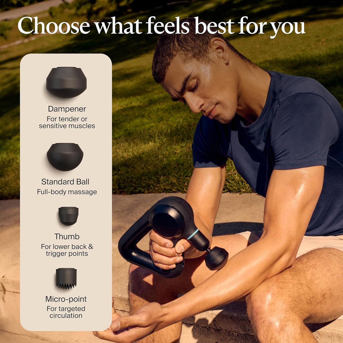 Therabody Prime 6th Gen Deep Tissue Massage Gun | Black