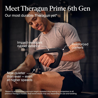 Therabody Prime 6th Gen Deep Tissue Massage Gun | Black