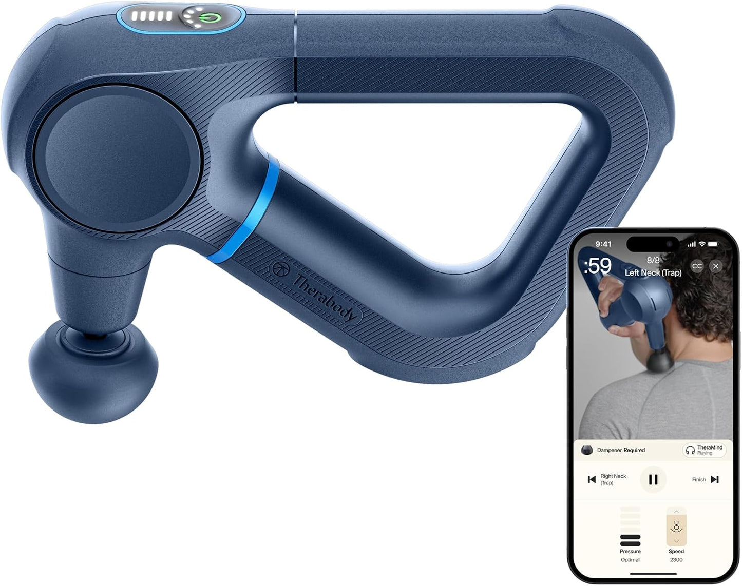 Therabody Prime 6th Gen Deep Tissue Massage Gun | Black