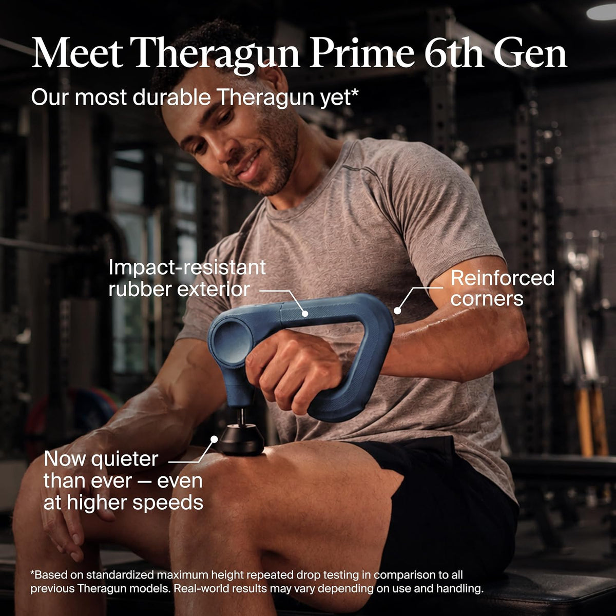 Therabody Prime 6th Gen Deep Tissue Massage Gun | Black