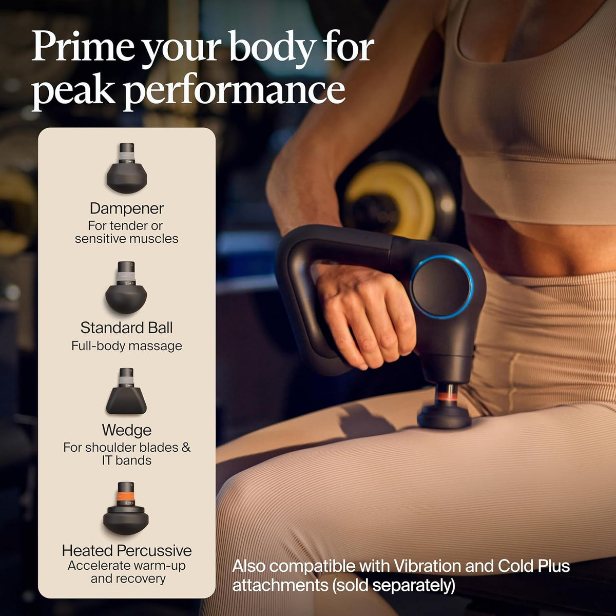 Therabody Prime 6th Gen Deep Tissue Massage Gun | Black