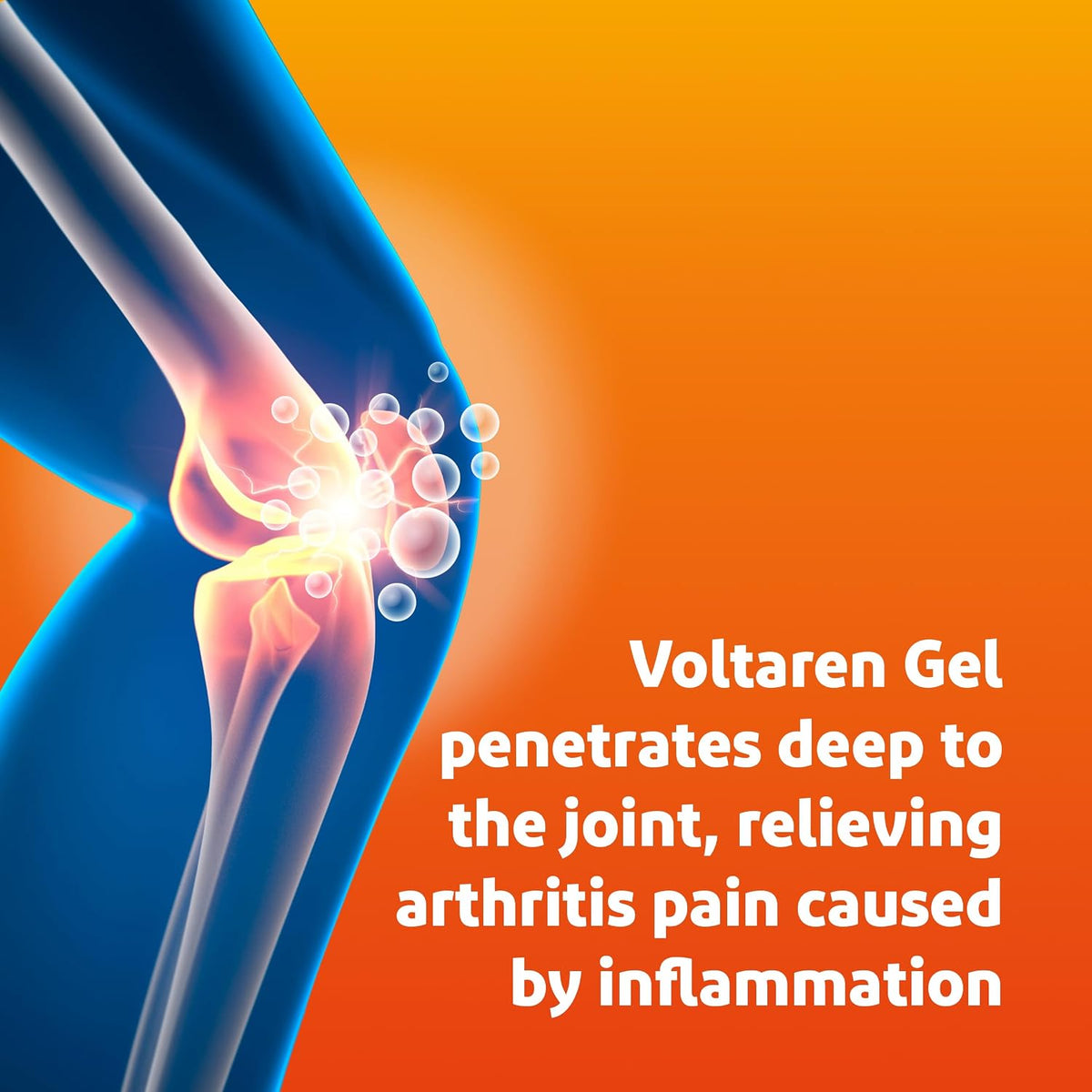 Arthritis Pain Gel, Diclofenac Pain Relief Cream, 100 g, 2 Pack
