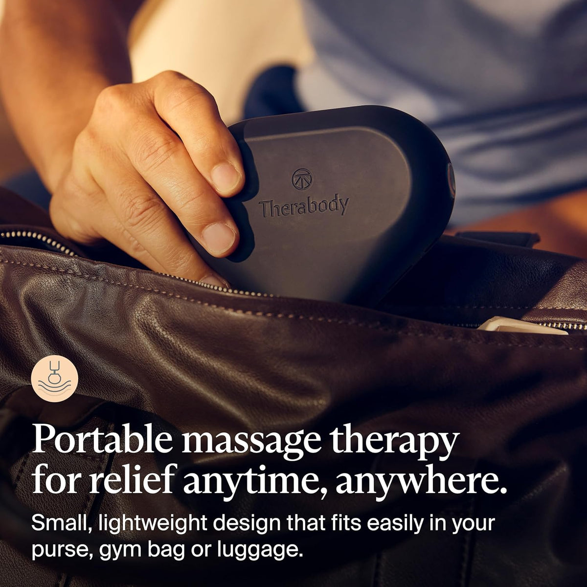 Therabody Mini 3rd Gen Massage Gun | Travel Essential, Black