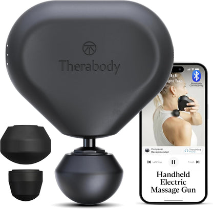 Therabody Mini 3rd Gen Massage Gun | Travel Essential, Black