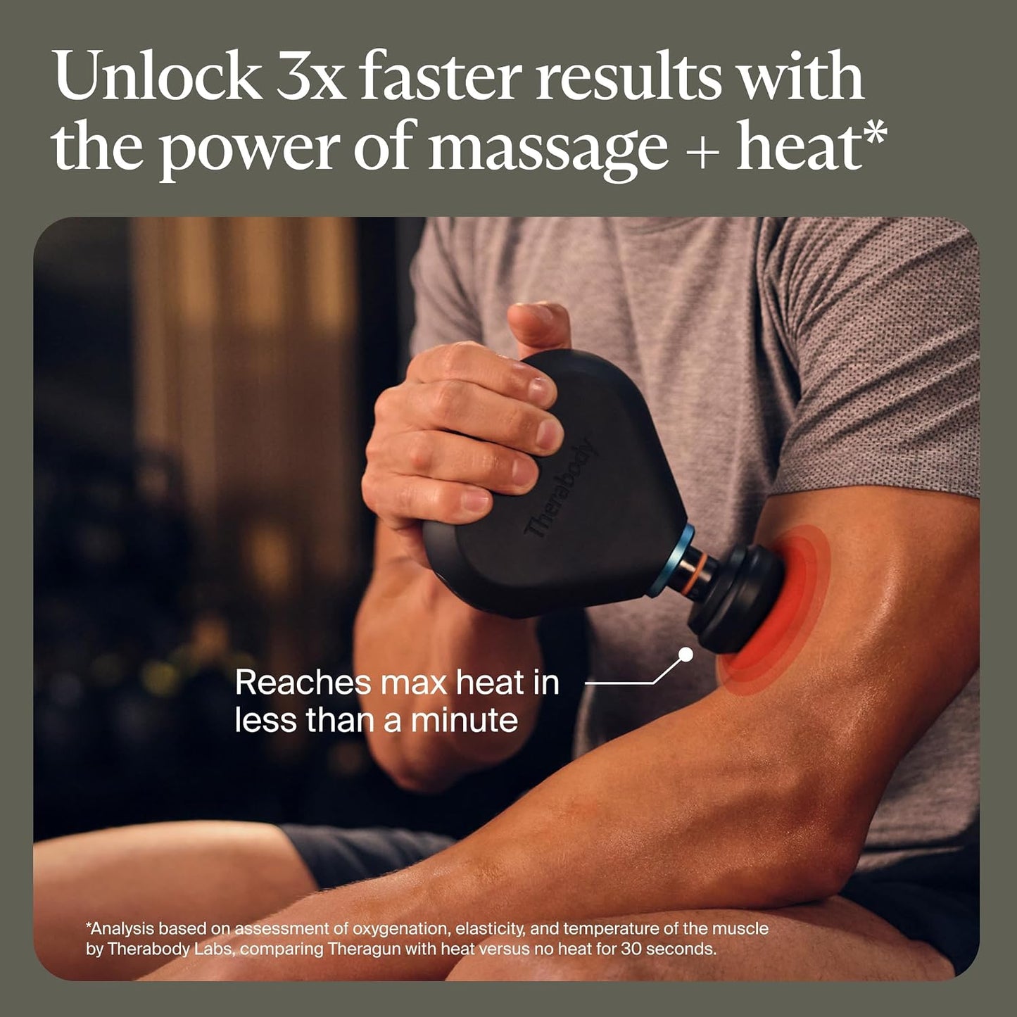 Therabody Mini 3rd Gen Massage Gun | Travel Essential, Black