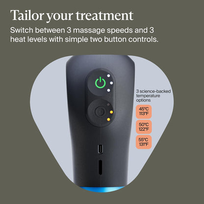 Therabody Mini 3rd Gen Massage Gun | Travel Essential, Black