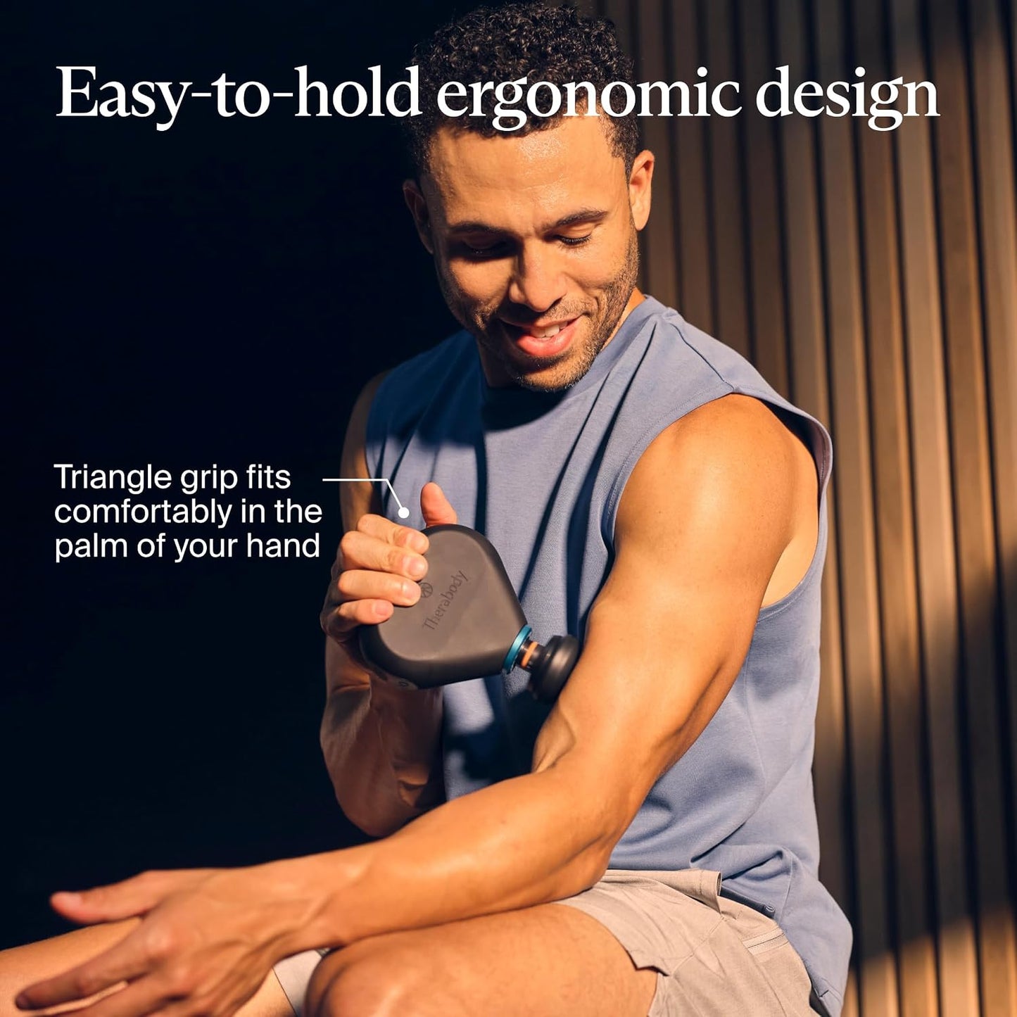 Therabody Mini 3rd Gen Massage Gun | Travel Essential, Black