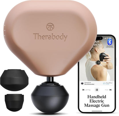 Therabody Mini 3rd Gen Massage Gun | Travel Essential, Black