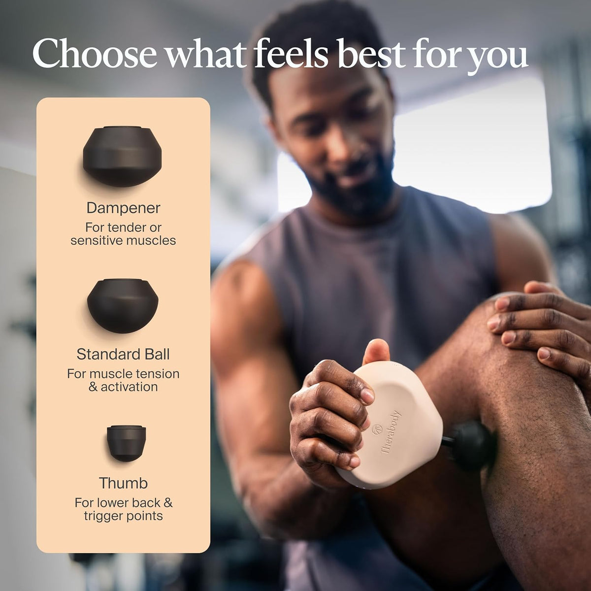 Therabody Mini 3rd Gen Massage Gun | Travel Essential, Black