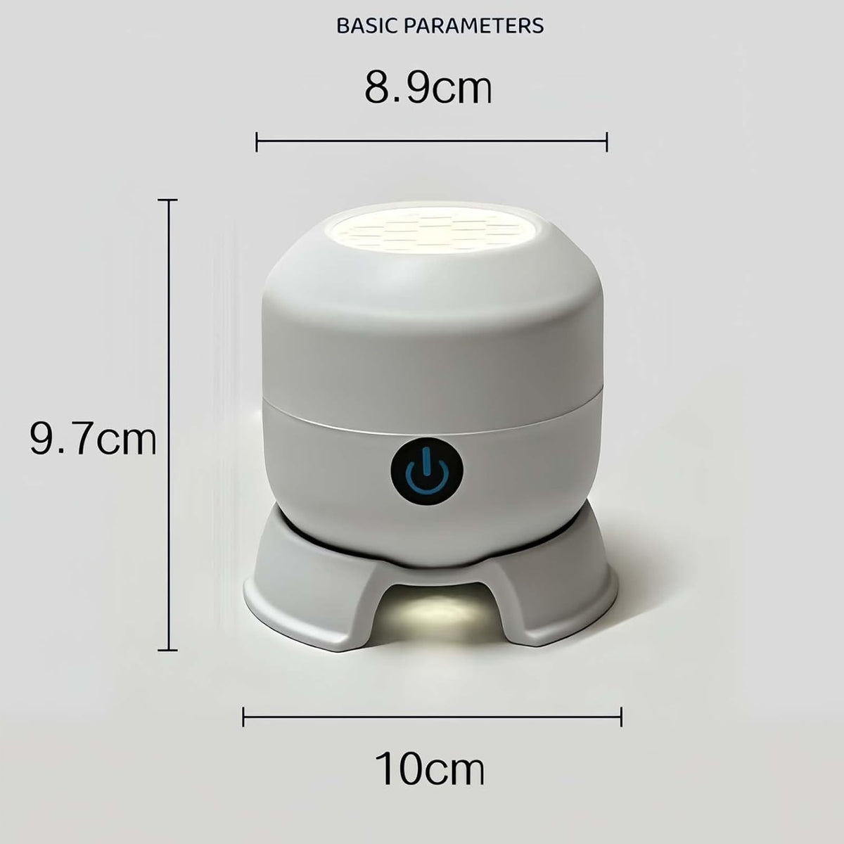 Dynamic 360° Rotating Ocean Wave Projector Night Light, Multi-Angle Projection Base, Plug & Play USB Dimmable Mood Light for Bedroom Meditation, Adults Home Theater Relaxation (1)