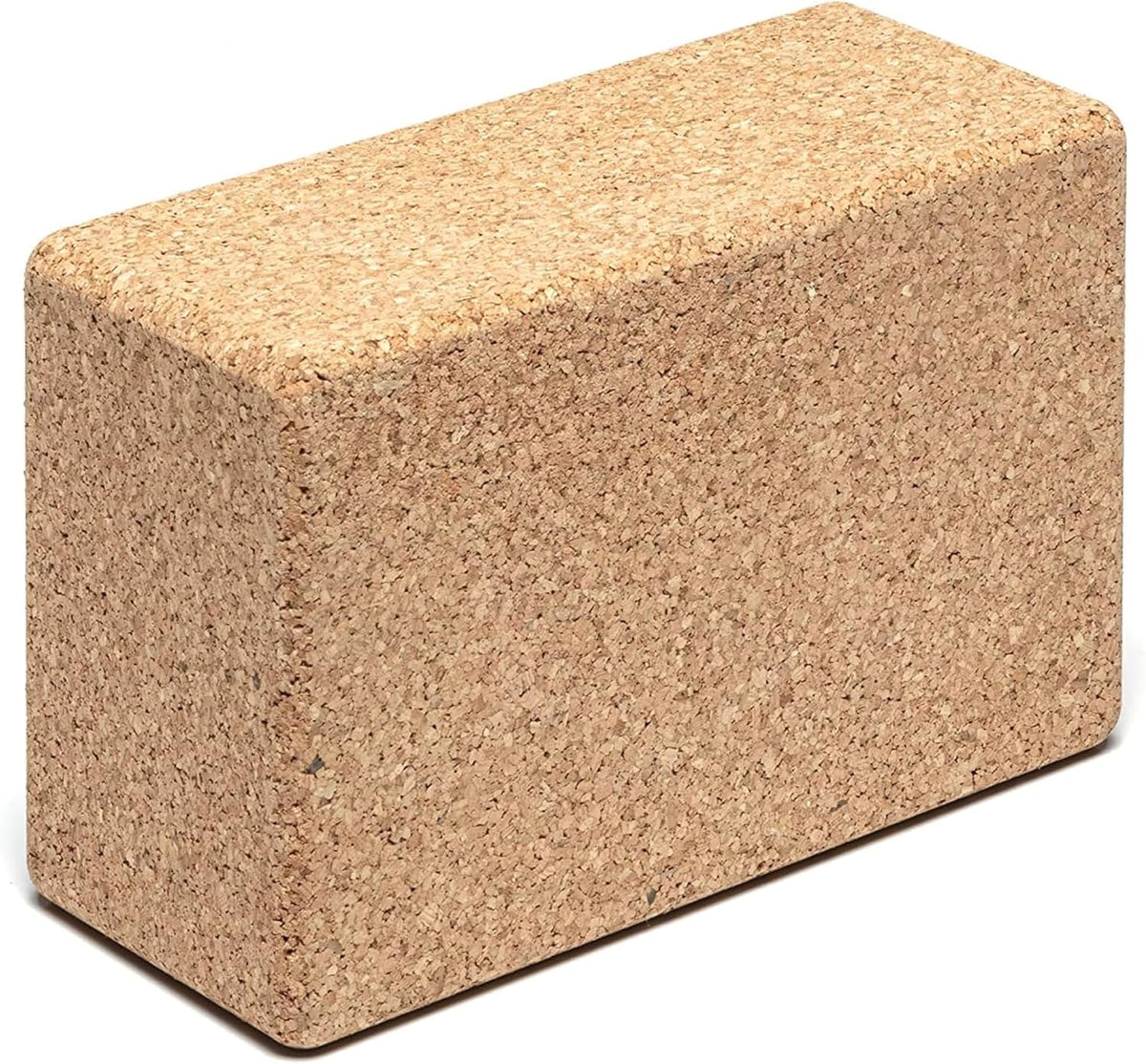 Cork Yoga Block | Non-Toxic, Alternative To Foam Yoga Blocks | Odorless, Soft, Non-Slip, Workout & Exercise | Yogi Gift Accessories | Men & Women | Eco Friendly, Sustainable