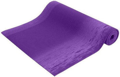 Yoga Mat for Exercise - Non Slip Thick Comfortable Workout Floor Mat for Adults and Kids - Eco Friendly Foldable Yoga Mat for Yoga, Pilates, Gym and Stretching