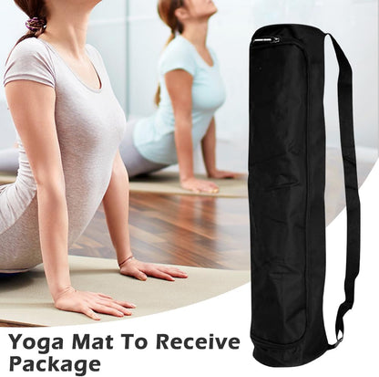 Yoga Mat Bag, Full Zip Exercise Yoga Mat Carrier Bag with Adjustable Strap, Yoga' Mat' Carry Bags Pilates Bags for Women & Men