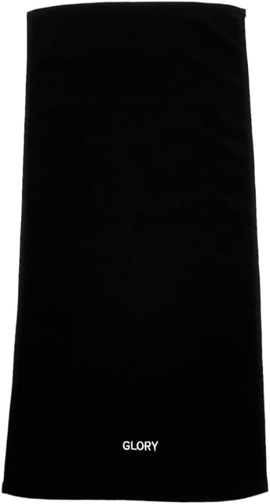 Glory Gym Towel - 100% Organic Cotton - Soft and Absorbent for Gym, Yoga, spa Dimensions (29.52 X 13.78 inch) 570 GSM (White)
