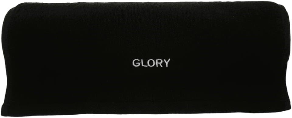 Glory Gym Towel - 100% Organic Cotton - Soft and Absorbent for Gym, Yoga, spa Dimensions (29.52 X 13.78 inch) 570 GSM (White)