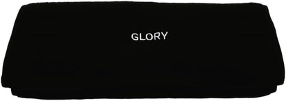 Glory Gym Towel - 100% Organic Cotton - Soft and Absorbent for Gym, Yoga, spa Dimensions (29.52 X 13.78 inch) 570 GSM (White)