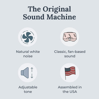 Dohm Uno (White) - White Noise Sound Machine