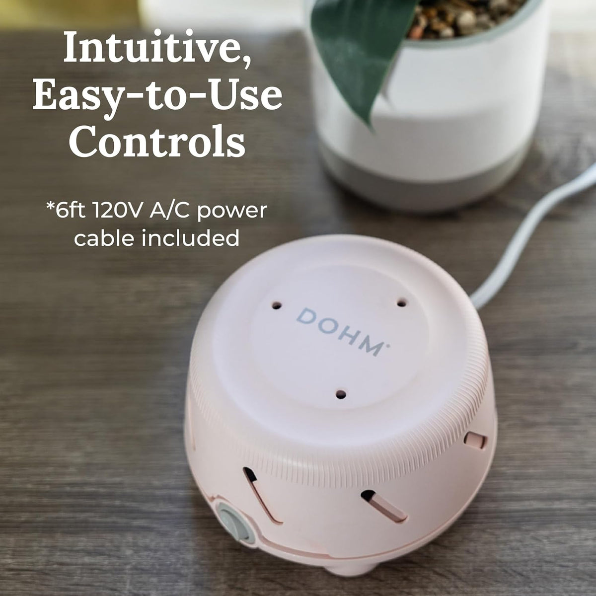Dohm Uno (White) - White Noise Sound Machine