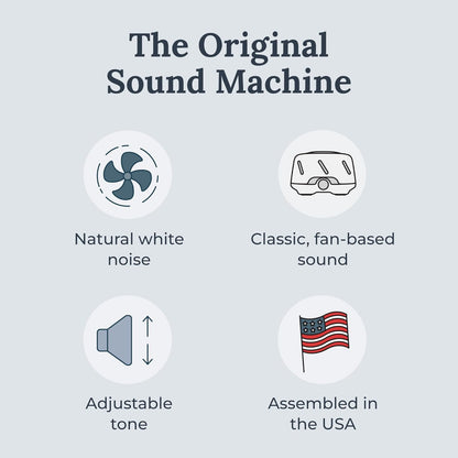 Dohm Uno (White) - White Noise Sound Machine