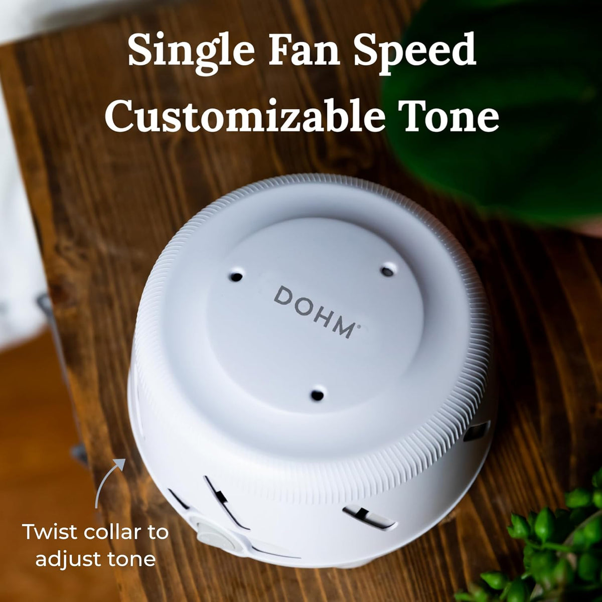 Dohm Uno (White) - White Noise Sound Machine