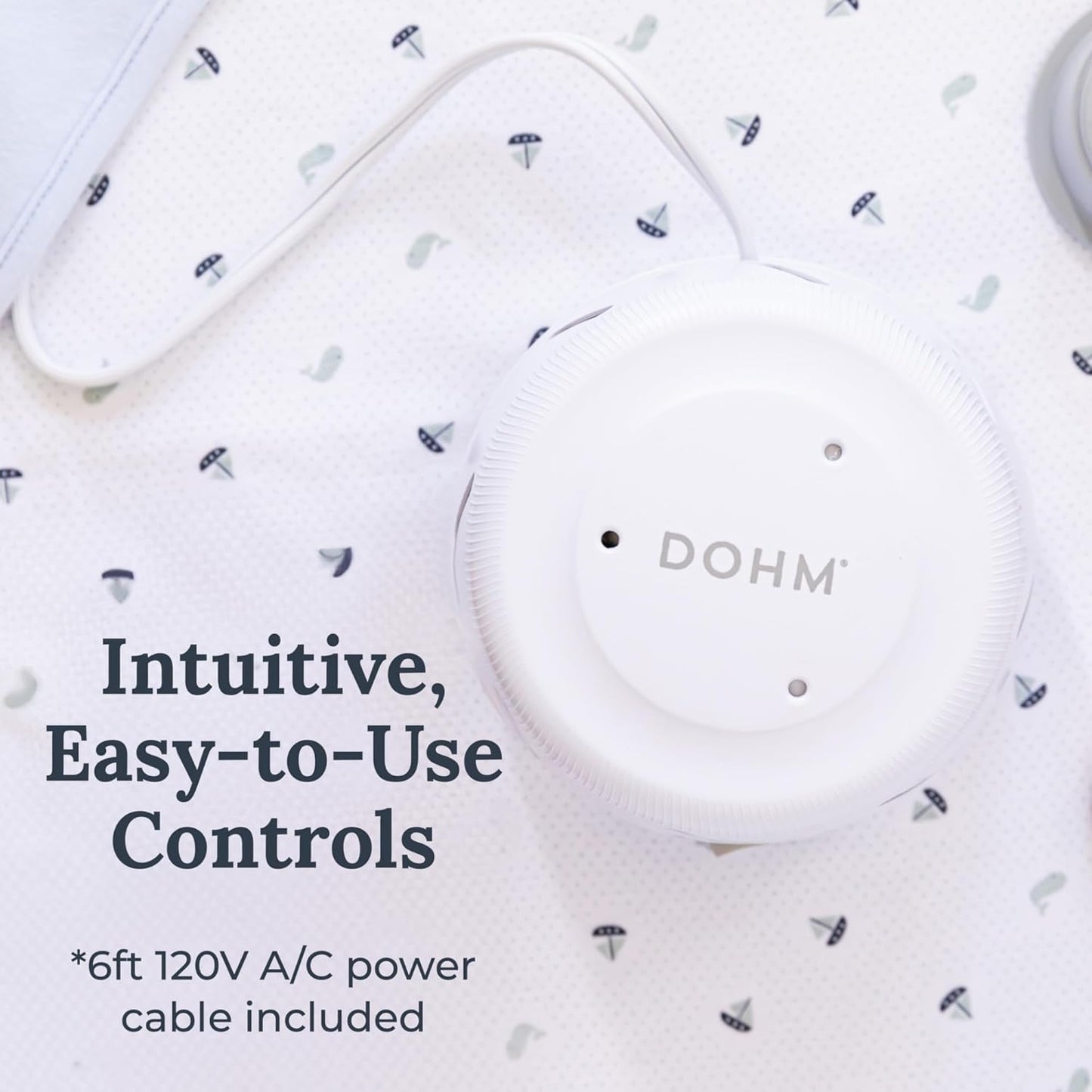 Dohm Uno (White) - White Noise Sound Machine