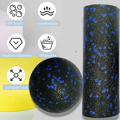 Extra Mini Foam Roller - High Density Massage Roller, Extra Small Yoga Roller for Physical Therapy, Myofascial Release, Deep Tissue & Muscle Recovery of Arms and Legs