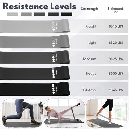 14 Pcs Yoga Kits for Home Workouts Pilates Equipment Set for Women Beginners, Hot Yoga Towel Blocks Strap, Knee Pad, Resistance Loop Exercise Band, Massage Lacrosse Ball, Pilates Ball